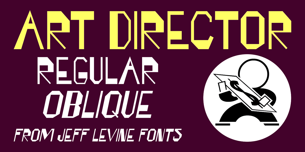 Art Director JNL, a Sans Serif Font by Jeff Levine Fonts (Photo 1 of 5)