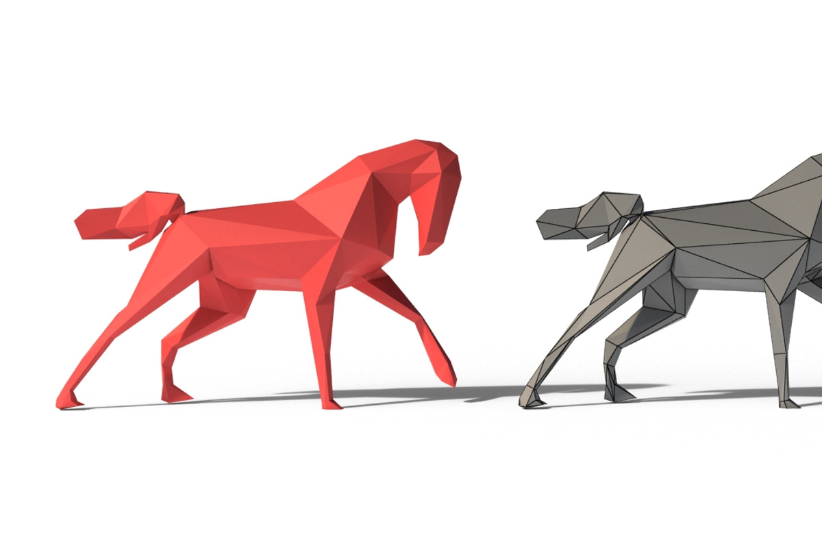 Low Poly Horses Pack, an Animal 3D Model by Tedi Permana (Photo 15 of 28)