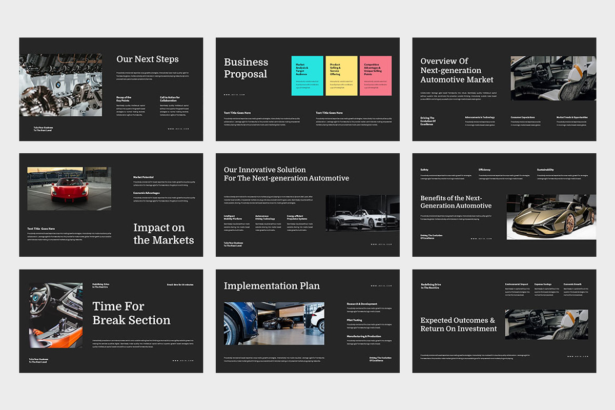 Adia : Automotive Powerpoint, a Presentation Template by Punkl Camp (Photo 7 of 9)