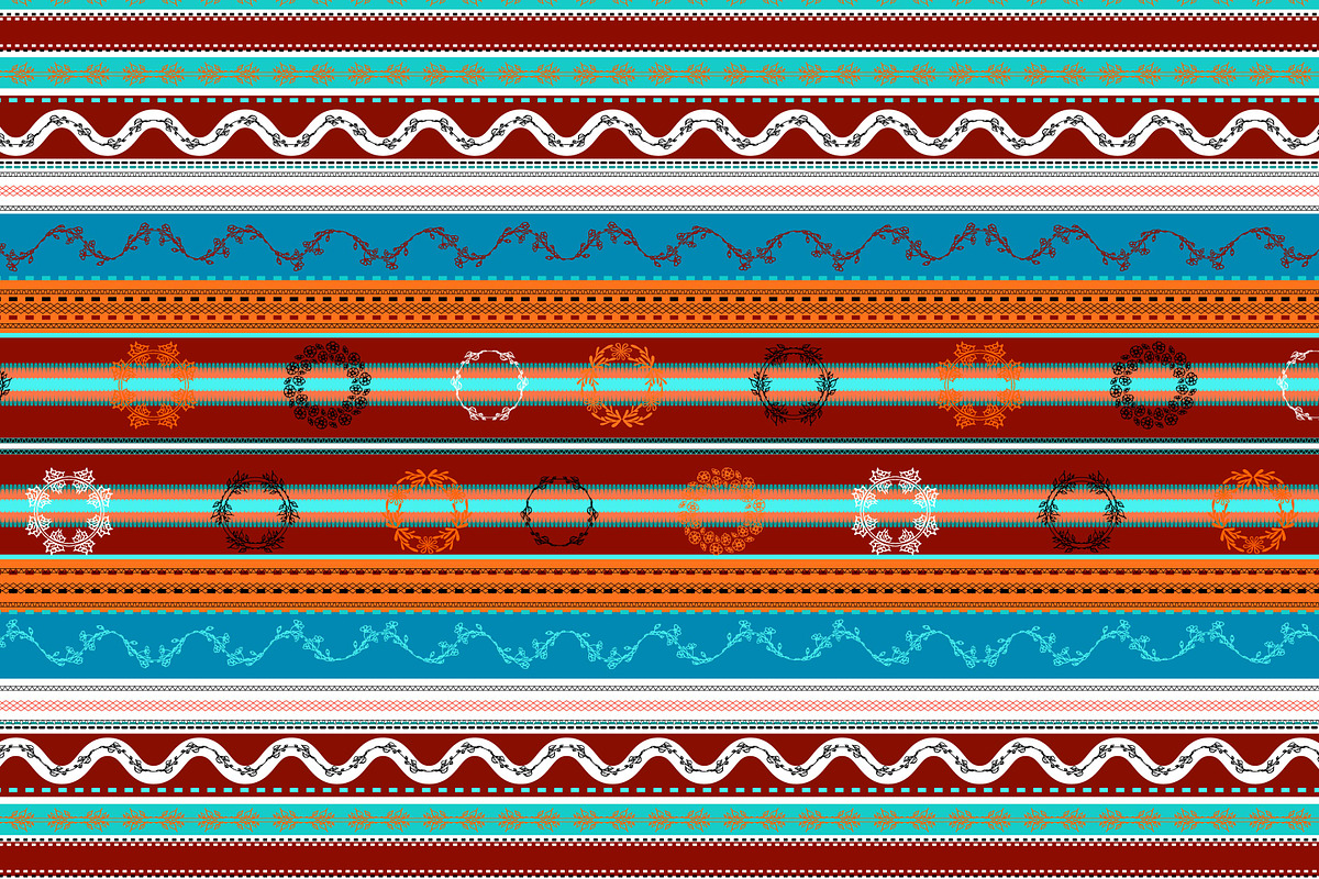 Set of boho patterns, a Pattern Graphic by artabramova (Photo 9 of 9)