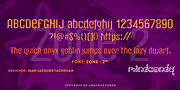 Zone™, a Sans Serif Font by MINDCANDY (Thumbnail 2 of 3)