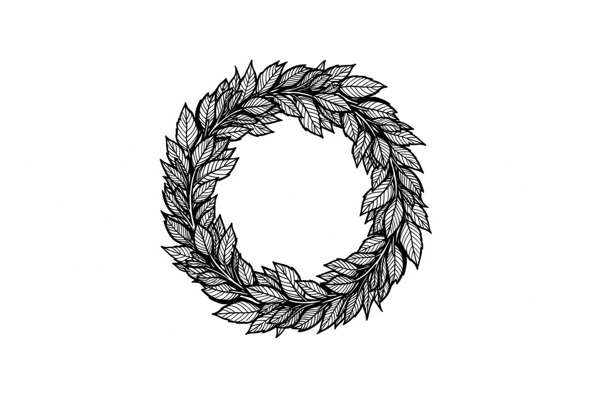 Decorative Nature Frame Silhouette, a Graphic by BIPLOB EXPERT (Photo 6 of 8)