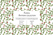 Floral Pattern Collection, a Pattern Graphic by Ann Bright (Thumbnail 6 of 16)