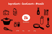 Cafe, Restaurant, Food & Drinks Pack, a Graphic by Plainly Simple Store (Thumbnail 12 of 20)