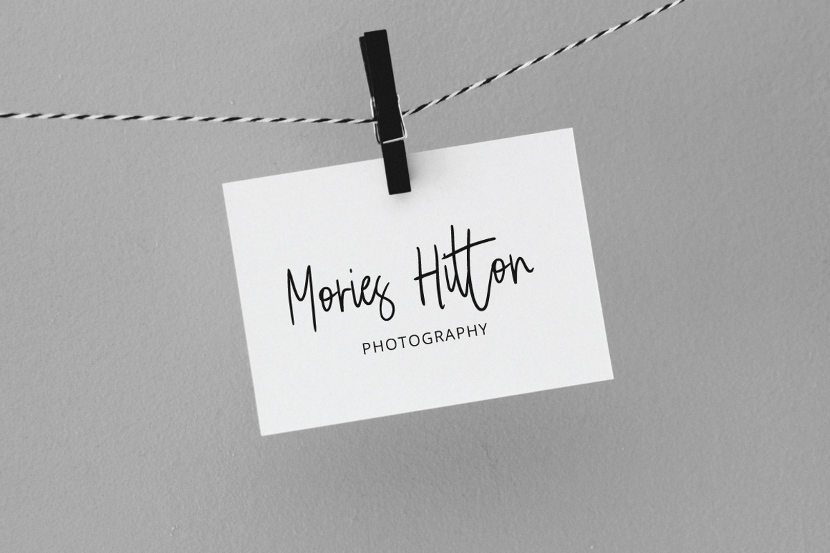 Demirah - Handwritten Signature, a Handwritten Font by tebaltipislab (Photo 7 of 9)