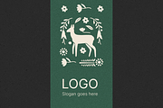 Nature boho logos & vector kit, a Templates & Theme by Suluna (Thumbnail 11 of 13)