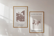 FLORAL ART PRINTS GALLERY. A4 POSTER, a Graphic by Anna Sokol (Thumbnail 5 of 28)