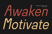 Remond Rounded Rough, a Sans Serif Font by Craft Supply Co. (Thumbnail 3 of 8)