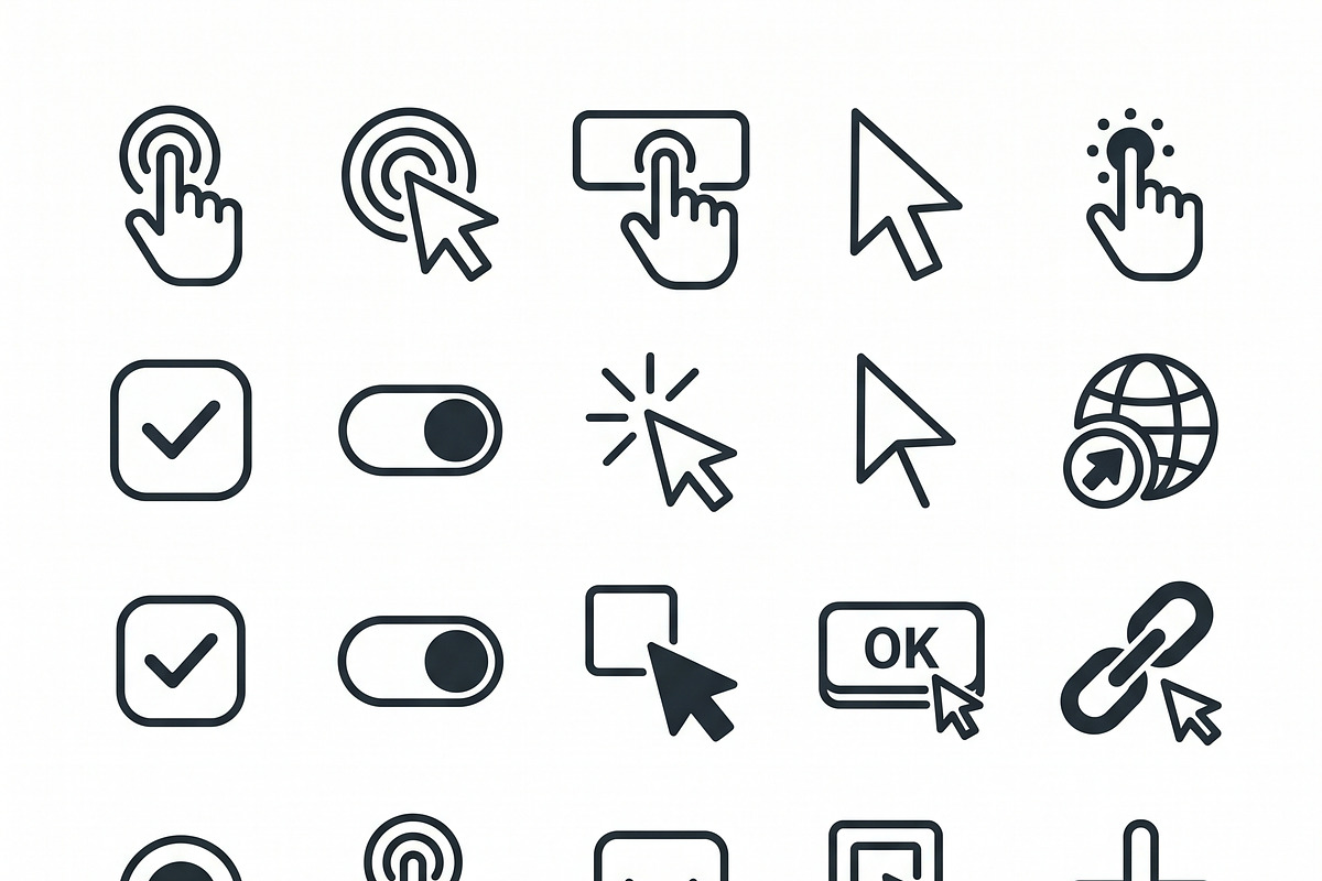 39 Vector Digital SEO Icon Pack, an Outline Icon by adenpinkstore (Photo 4 of 10)