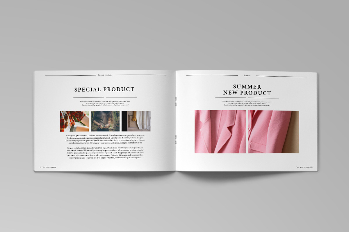 Fashion Catalogue, a Brochure Template by Teweka Template (Photo 6 of 11)