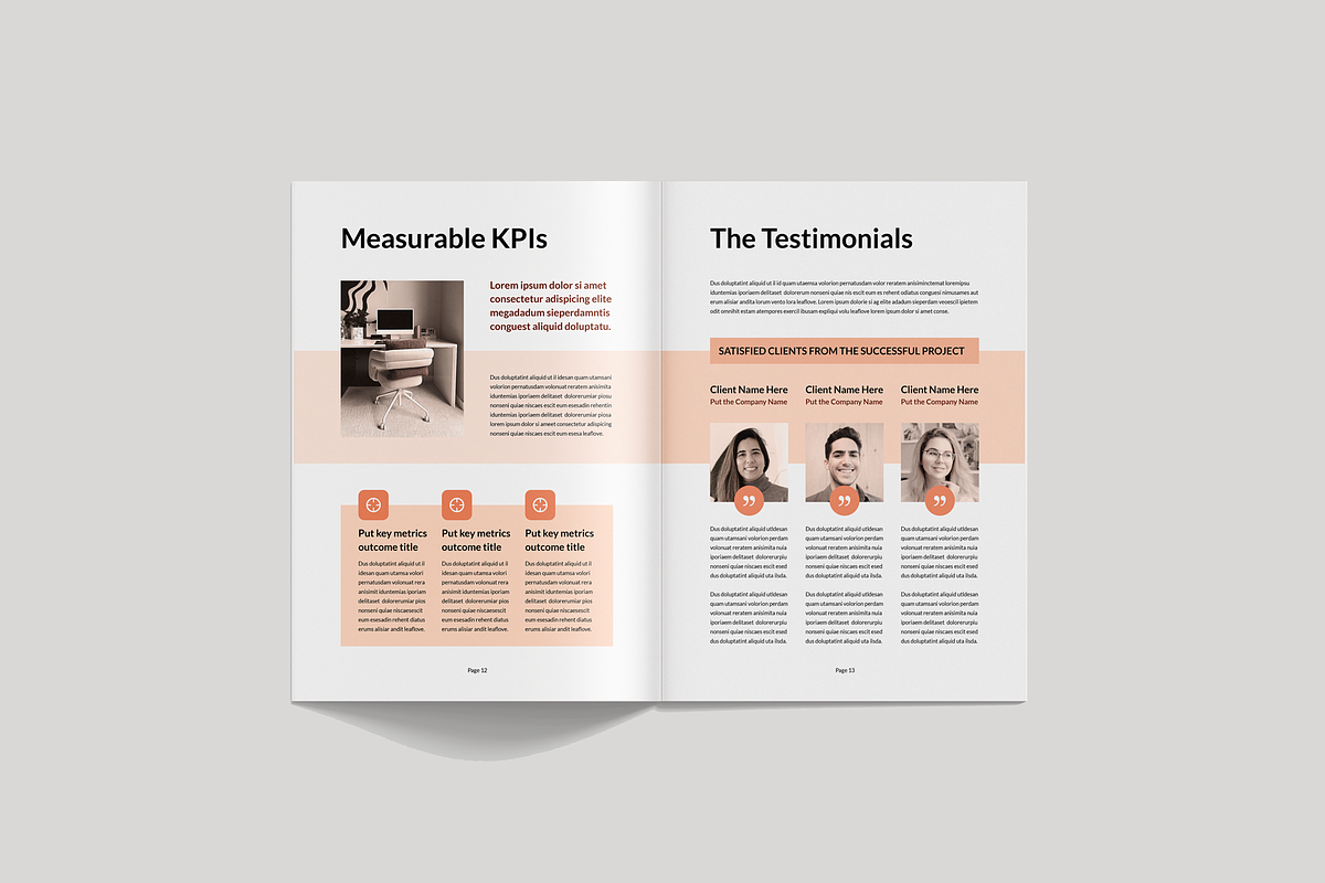 Marketing Proposal, a Brochure Template by Leaflove (Photo 7 of 10)