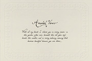 Amabel Vows: Romantic Script Font, a Script Font by Mneme (Thumbnail 4 of 9)