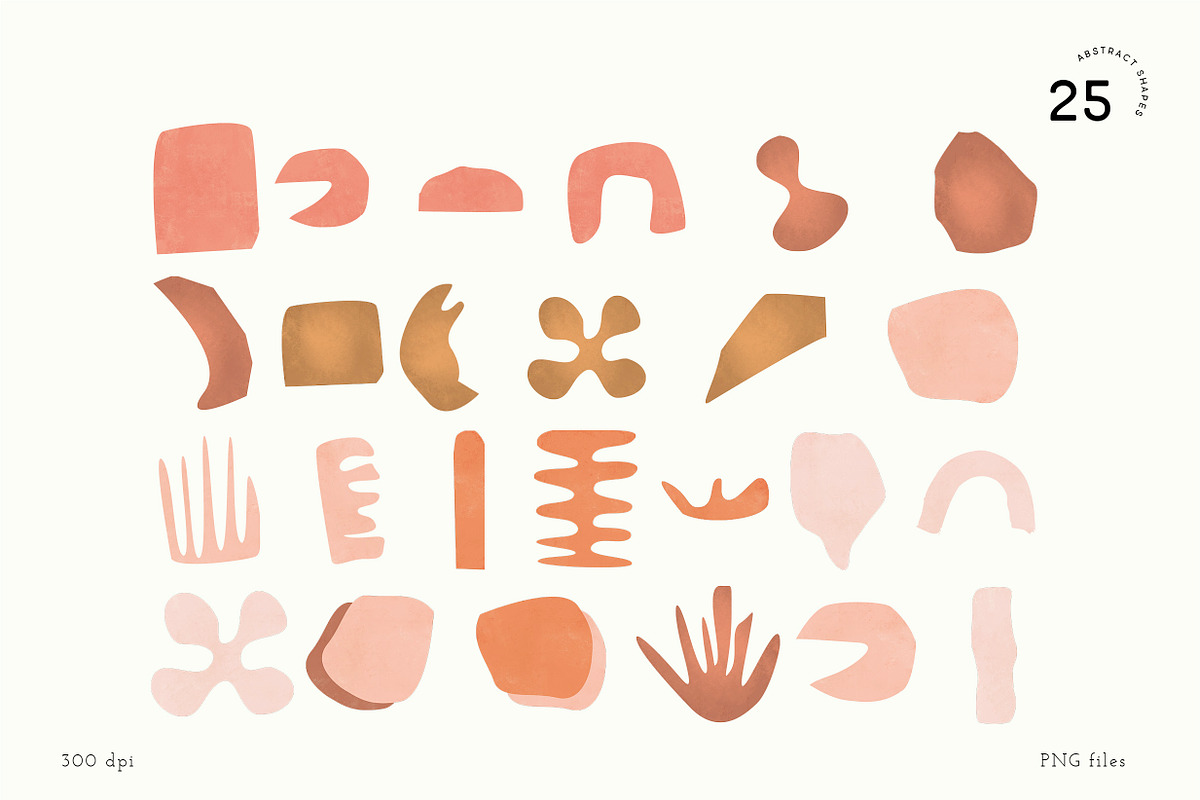 Abstract Jungle Shapes&Compositions, a Texture Illustration by All This Concept (Photo 2 of 16)