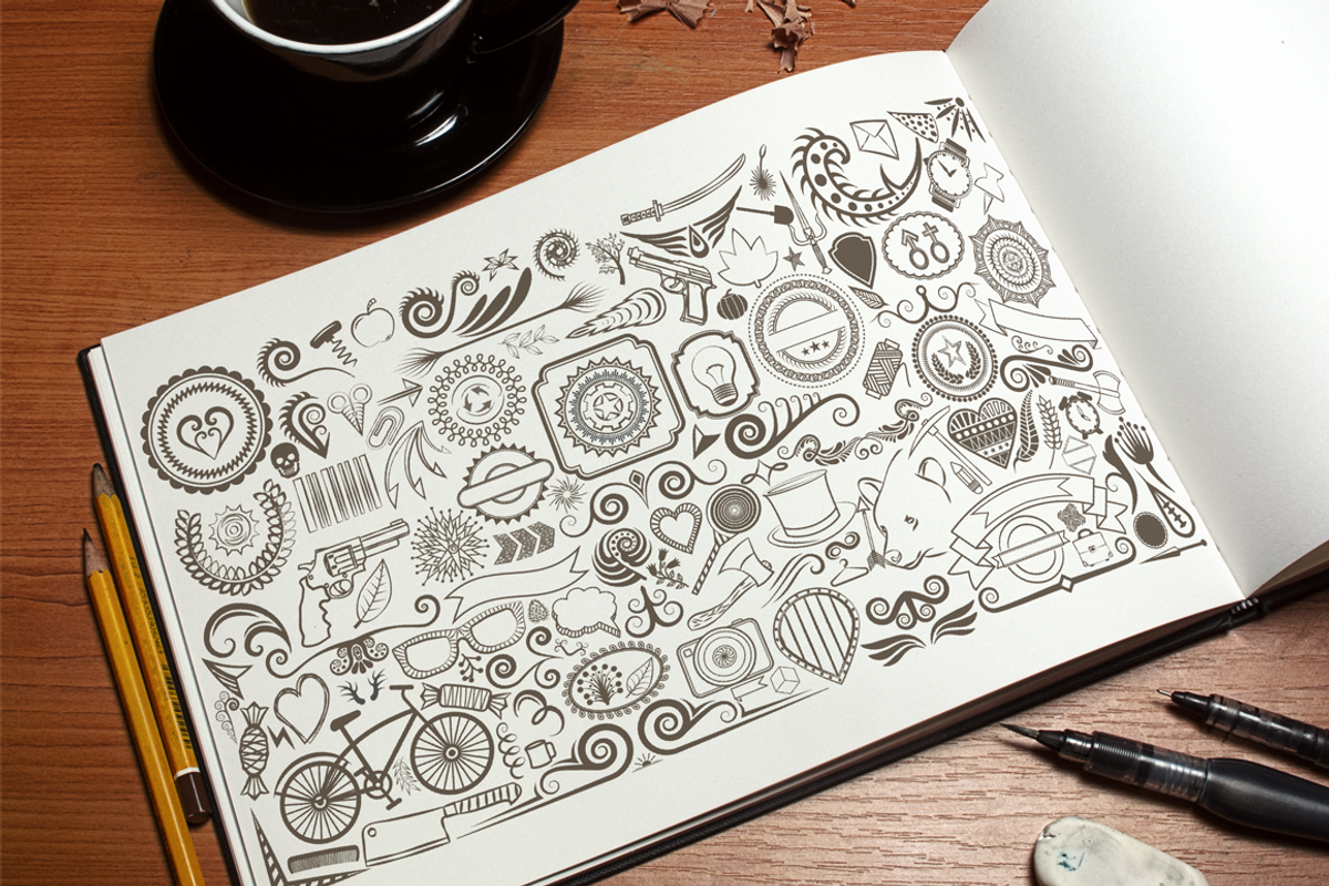 500 Vintage Collection, an Illustration by Cruiz Studio (Photo 2 of 3)