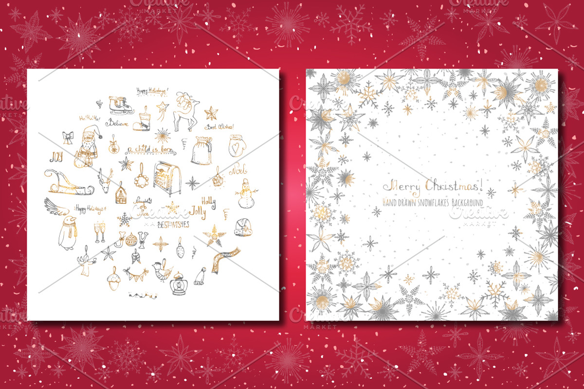 65 Christmas+New Year HandDrawn Icon preview 5