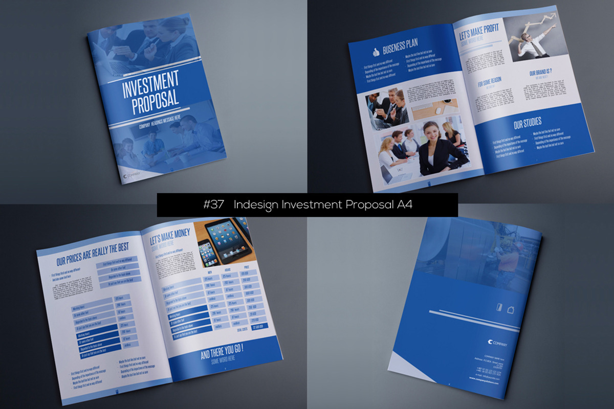 Graphic Templates Bundle Dream, a Brochure Template by RudanStudio (Photo 38 of 52)
