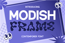 Modish Frame Contemporer Font