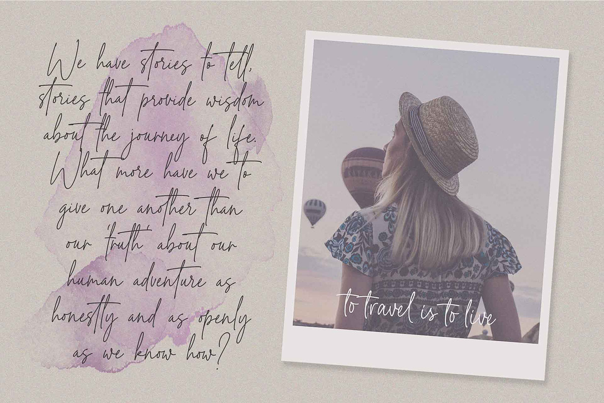 Master Photograph - Signature font, a Script Font by Subectype Studio (Photo 6 of 9)