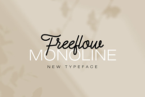 Freeflow Monoline Script