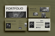 Micelle Portfolio Canva Template, a Marketing Template by Amaré Creative (Thumbnail 1 of 12)