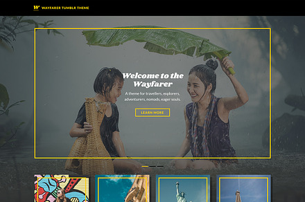 Wayfarer Tumblr Theme
