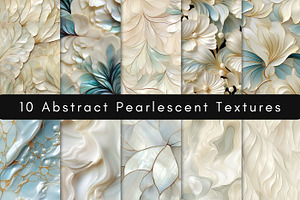 Abstract Pearlescent Textures