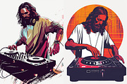 DJs- 103 illustrations, a Person Illustration by Handmadefont (Thumbnail 17 of 18)