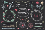 ChalKit Pretty Hand Drawn Sampler, an Illustration by Vector Vintagery (Thumbnail 2 of 2)