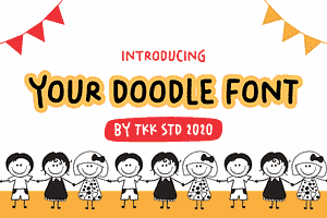 Your Doodle Font - Cute Font