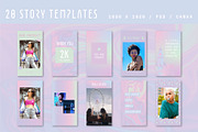 Instagram: Iridescent Galaxy, a Social Media Template by Liseno Designs (Thumbnail 5 of 8)