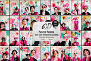 Painted Passion: Artsy Love Paper, a Background Graphic by NiiiNArt (Thumbnail 1 of 8)