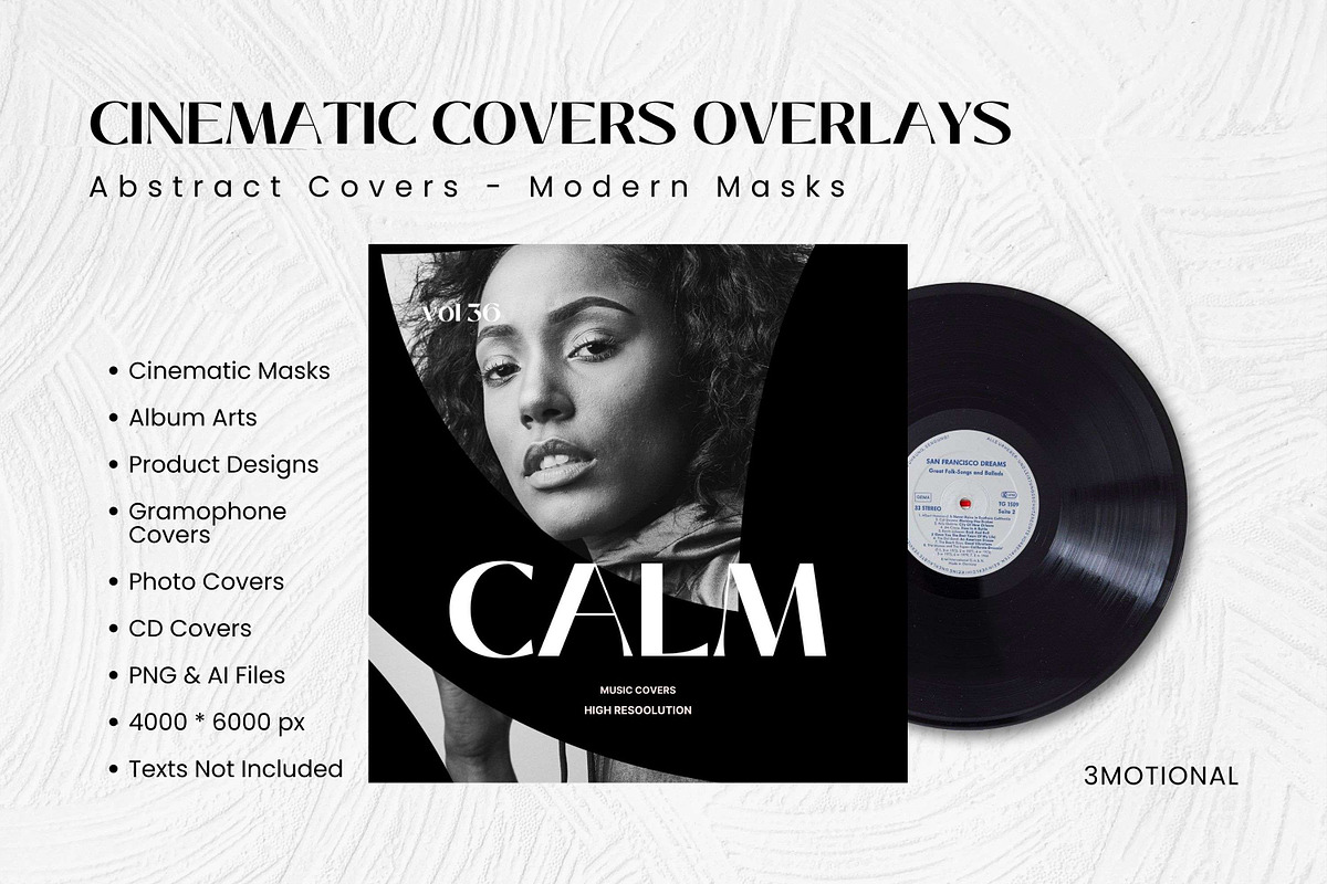 50 Cinematic Cover Overlay Clip mask, a Graphic by 3Motional (Photo 2 of 13)