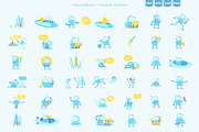 Cartoon Robots Vector Collection, a Technology Illustration by Ilia Design (Thumbnail 8 of 10)