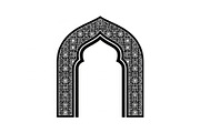 Islamic Arch Window Vector Bundle, an Illustration by yasushie (Thumbnail 16 of 51)