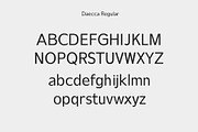 Daecca Sans Serif Font Family, a Sans Serif Font by Creativetacos (Thumbnail 3 of 13)