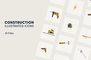 Construction Illustrated Icons, a Technology Illustration by magictragic (Thumbnail 1 of 2)