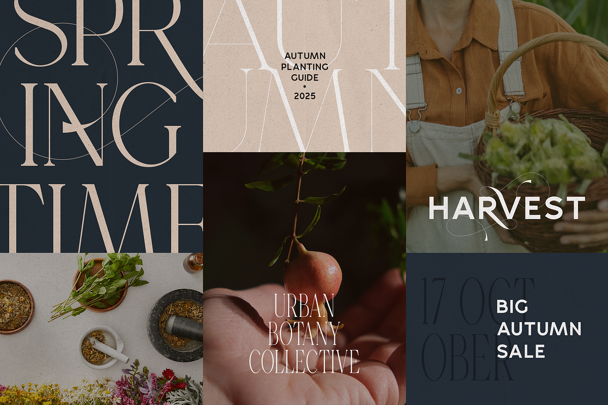 Gorga Font Duo – Modern Sans & Serif, a Serif Font by VP Fonts (Photo 5 of 18)