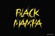 Black Mamba Vol.1 Brush Font, a Font by Synk Designs  (Thumbnail 1 of 6)