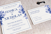 China Blue Wedding Suite, an Invitation Template by BlueRobinDesignShop (Thumbnail 1 of 4)
