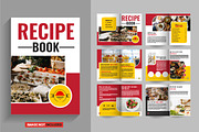 Cookbook Recipe Book Design Template, a Brochure Template by Tanuart (Thumbnail 1 of 2)
