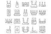 Wireless router and modem collection, an Object Graphic by pikepicture (Thumbnail 2 of 3)
