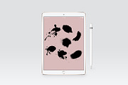 7x Paint Splatter Procreate Brushes, a Brush Add-On by TessShearer (Thumbnail 1 of 3)
