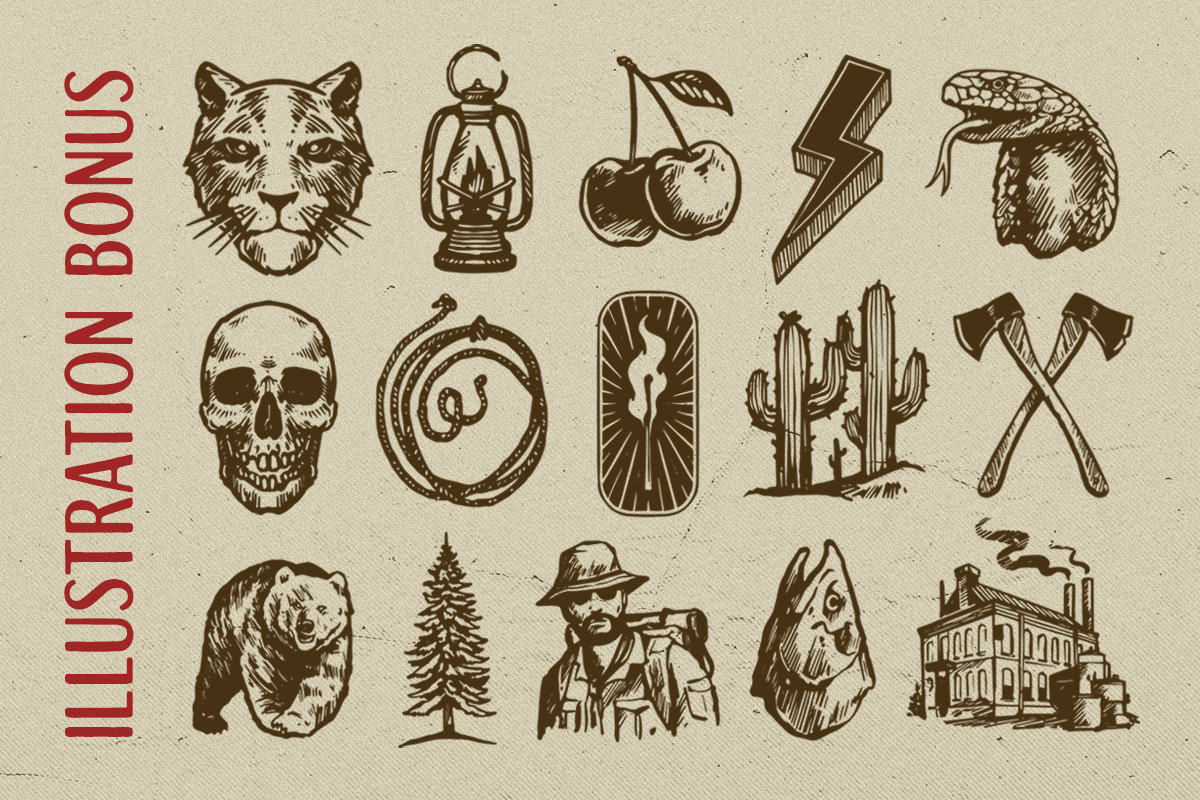 Grunce Coasten Font Duo, a Script Font by Letterhend Studio (Photo 5 of 9)