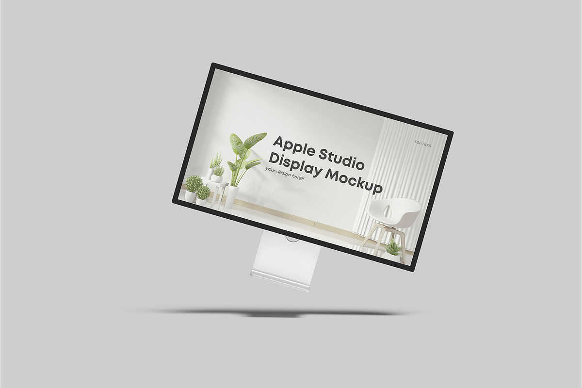 Apple Studio Display Mockup, a Mac Mockup by Graphiculon (Photo 10 of 11)