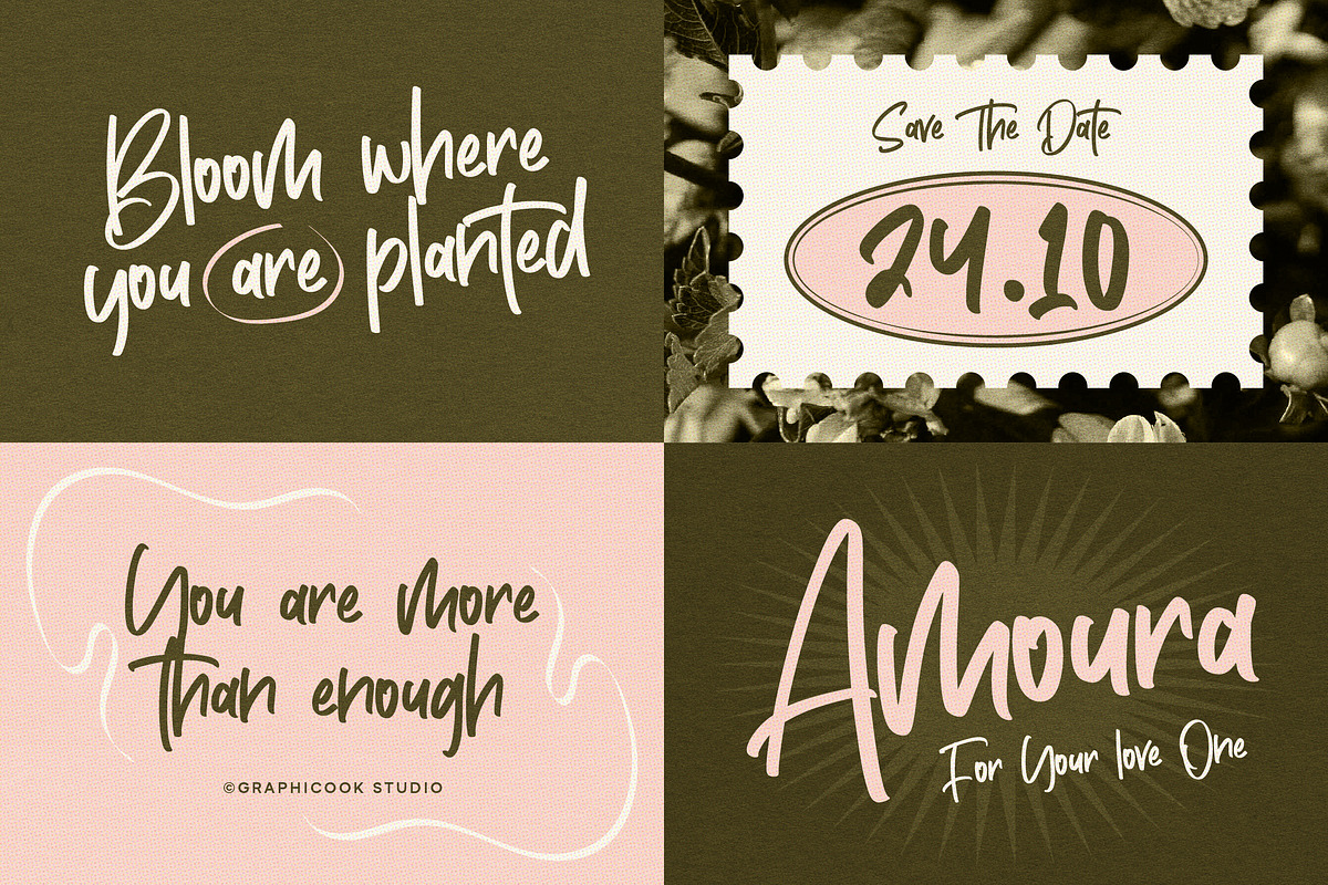 Hewnify, a Script Font by graphicook (Photo 4 of 10)