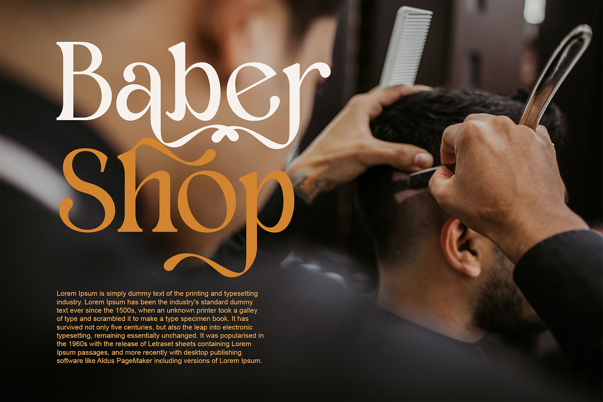 Glomen Modern Elegant Serif, a Serif Font by Alfinart (Photo 11 of 11)