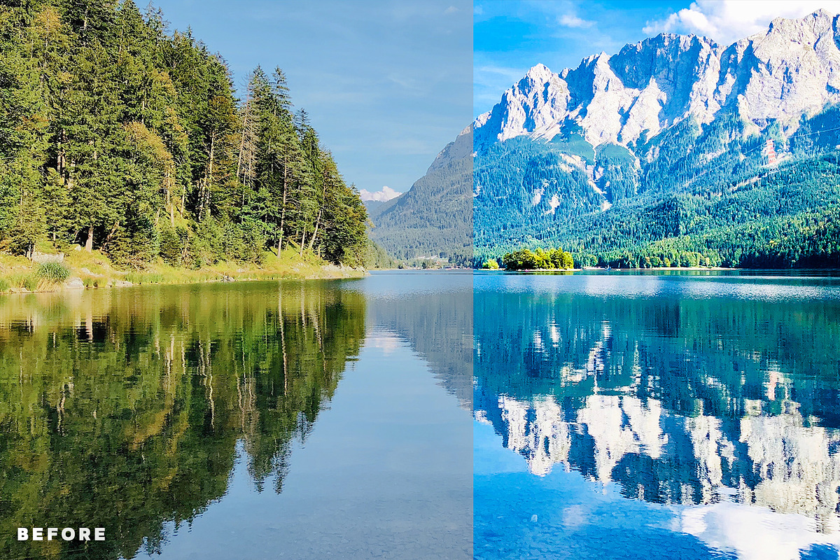Landscape LUTs for Color Grading, an Action Add-On by Presetsh.com (Photo 2 of 9)