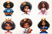 Quirky African American Girl with Cr, a Seasonal Illustration by Rose Art (Thumbnail 2 of 4)