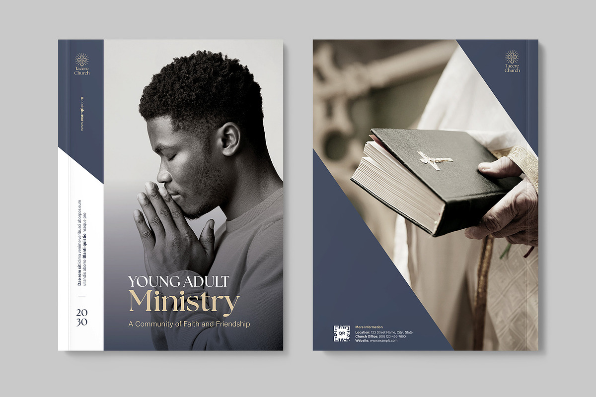 Church Brochure Template, a Brochure Template by BrandPacks (Photo 3 of 4)