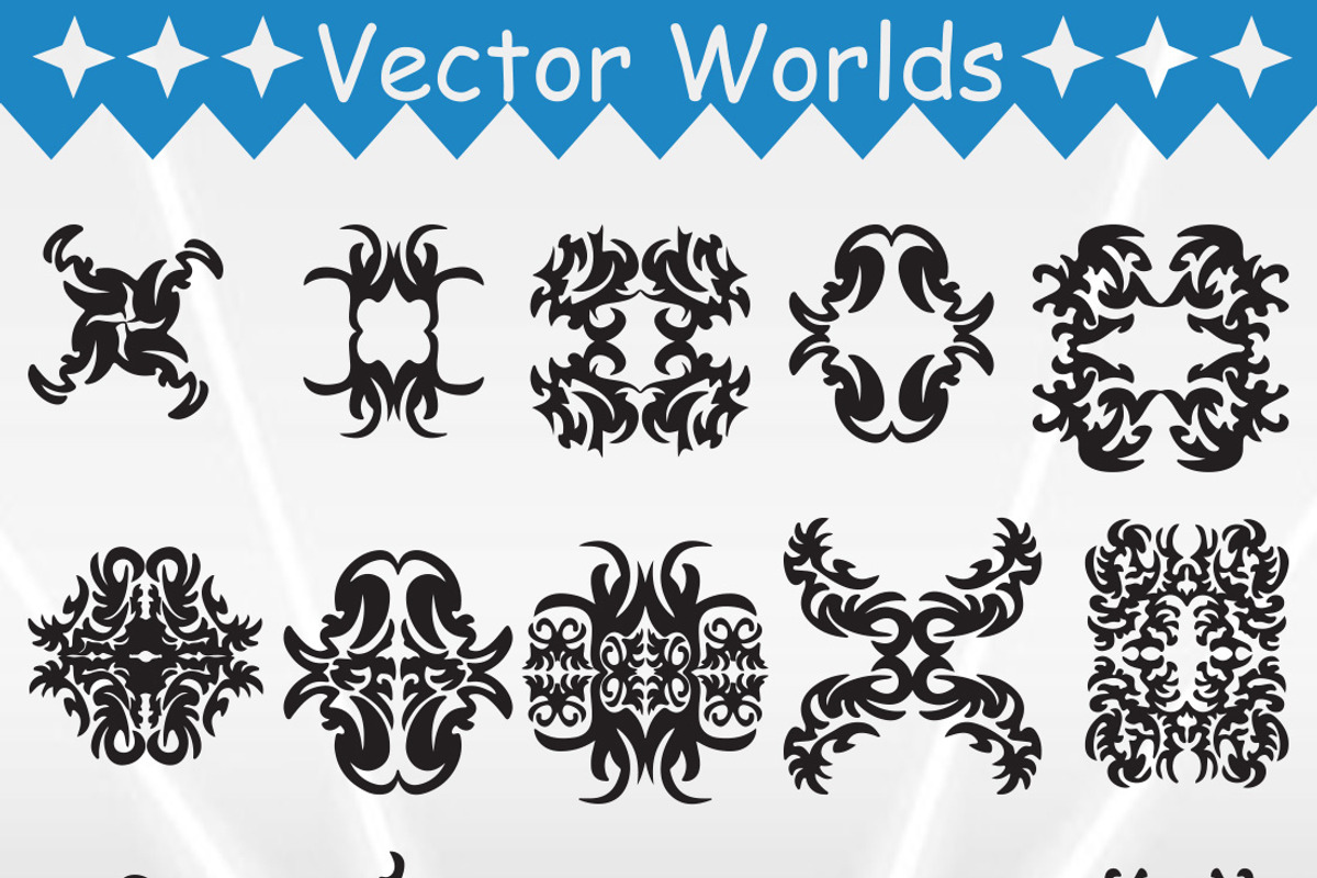 Tattoo Ornament Svg, Tattoo Svg, an Object Graphic by VectorWorlds (Photo 3 of 3)